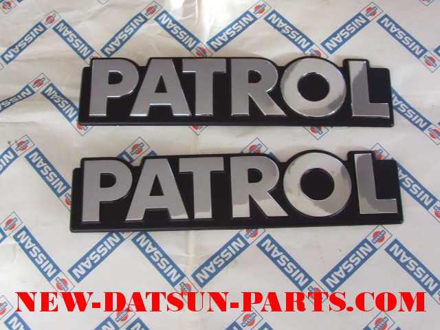 1965 Nissan patrol parts
